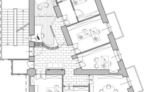 autocad planimetria arredi ufficio